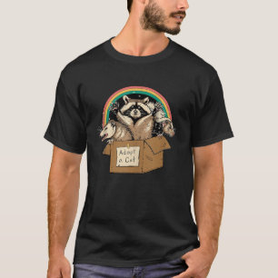 Camiseta Adotar Gatos Proibidos Em Pincéis De Caxinim De Ca