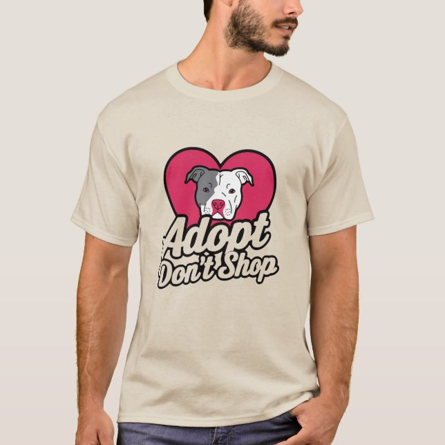 Camiseta Adotar Não Comprar (Frente)