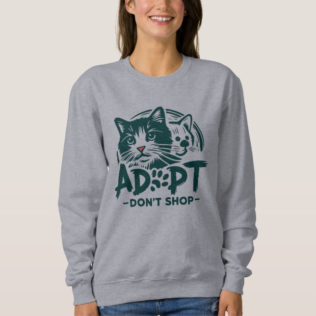 Camiseta Adotar não comprar 1 (Frente)
