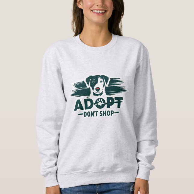 Camiseta Adotar não comprar 2 (Frente)