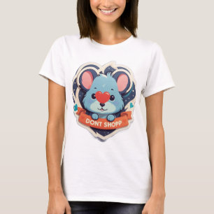 Camiseta Adotar Não Comprar Camisa-T - Recuperar a Conscien