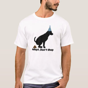 Camiseta Adotar, Não Comprar   Defesa dos Animais de Emergê