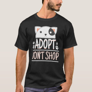 Camiseta Adotar Não Comprar Pet Adotar Conscientes dos Cuid