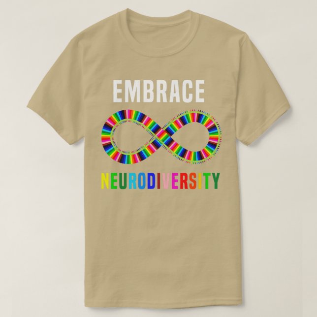 Camiseta Adotar Neurodiversidade9 (Frente do Design)