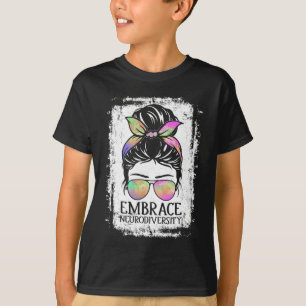 Camiseta Adotar Neurodiversidade Autismo Sensibilização Neu