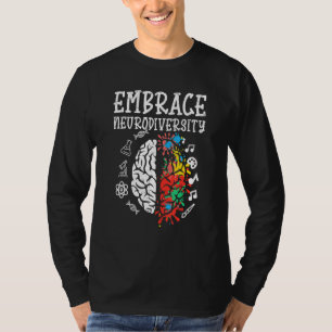 Camiseta Adotar Neurodiversidade Sensibilização Para O Auti