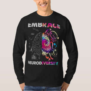 Camiseta Adotar Neurodiversidade Sensibilização Para O Auti