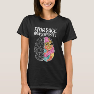 Camiseta Adotar Neurodiversidade Sensibilização para o Auti