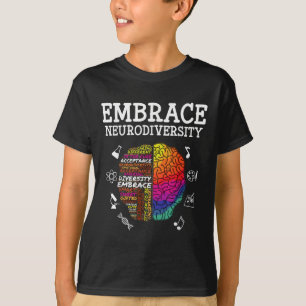 Camiseta Adotar Neurodiversidade Sensibilização Para O Auti