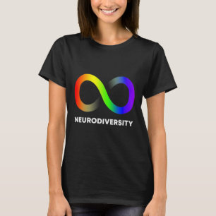 Camiseta Adotar Neurodiversity Autism Adhd Asd Infinity Ra