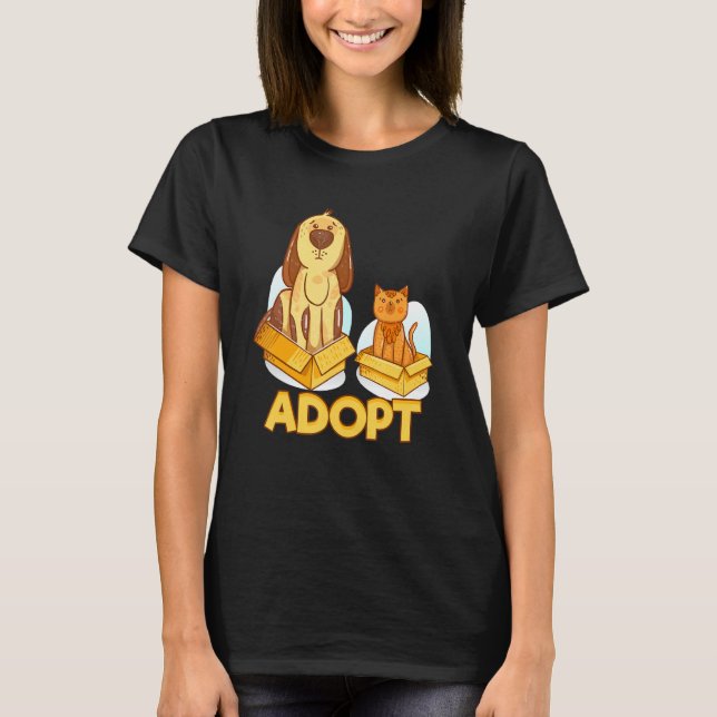 Camiseta Adotar Pet Sitter (Frente)