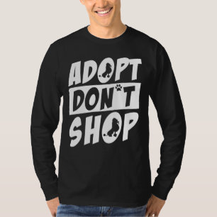 Camiseta Adotar Poodle Não Comprar