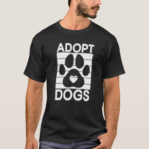 Camiseta Adotar Proteção Animal Ativista Dos Direitos Dos A