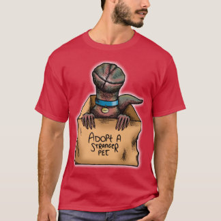Camiseta Adotar um animal estranho