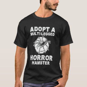 Camiseta Adotar Um Pássaro Tarantula De Hamster Com Múltipl