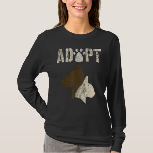 Camiseta Adotar Vintage Animal Rescuter Cats Adoção