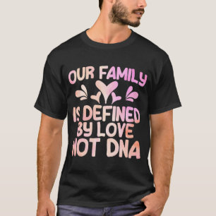 Camiseta Adote A Família Gotcha Definida Pelo Amor Watercol