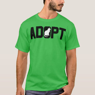 Camiseta Adote Adote animais retrô