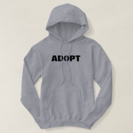 Camiseta Adote Impressão da Pata