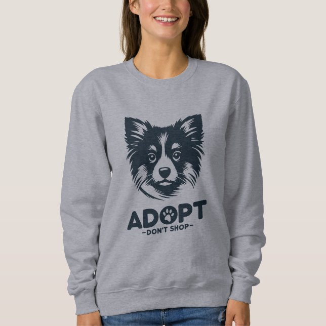 Camiseta Adote não compre 3 (Frente)