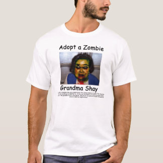 Camiseta Adote o zombi de Shay da avó