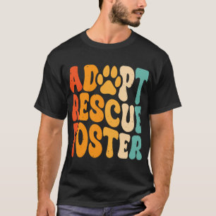 Camiseta Adote Resgate Acolha Pata