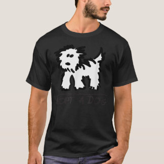 Camiseta Adote Um Cachorro   Resgate de Cães  Amante de Ani