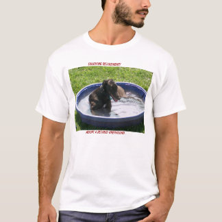 Camiseta Adote um galgo aposentado