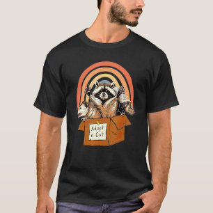 Camiseta Adote Um Gato Proibido Ariranha Verão Arco-Íris