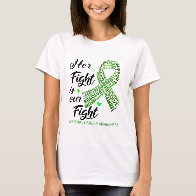 Camiseta Adrenal Cancer Awareness Month Ribbon Gifts (Frente)