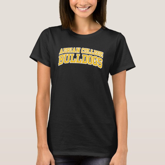 Camiseta Adrian College Bulldog 03 (Frente)