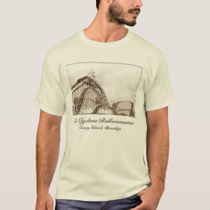 Camiseta Adulta Ciclone Rollercoaster