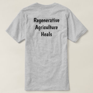 Camiseta Adulta da cinza Regenerativa Ag