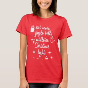 Camiseta Adulto bonito do T do feriado das mulheres da