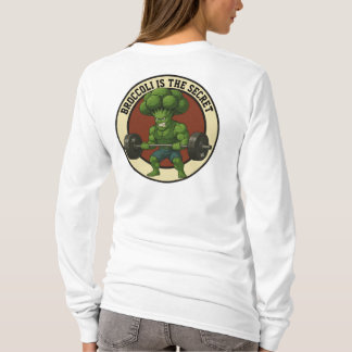 Camiseta Adulto Broccoli is the Secret - Back