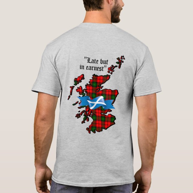 Camiseta Adulto de Clã Kerr (Verso)