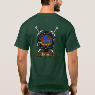 Camiseta Adulto de Crachá Bruce Clan