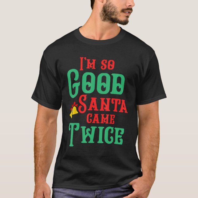 Camiseta Adulto De Natal Inapropriado, Sujo E Sujo (Frente)