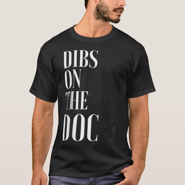 Camiseta ADULTO DIBS NO DOC Médico-Cirurgião Médico (Frente)