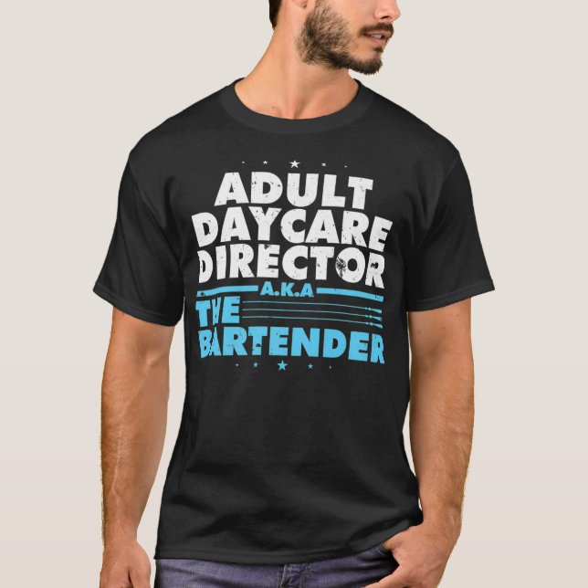 Camiseta Adulto Diretor de Cuidados de Dia Legal (Frente)