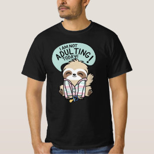 Camiseta Adulto é duro: Uma Design Engraçada