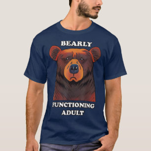 Camiseta Adulto Funny Bear Barly Funcionamento Mal Adultão