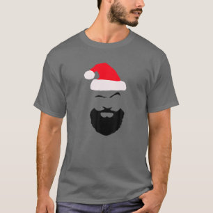 Camiseta Adulto Unisex Natal / Papais noeis para jovens Grá