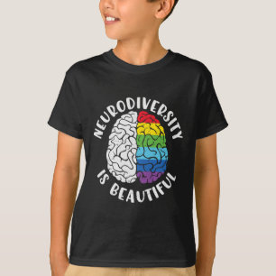 Camiseta Adultos Autismo Sensibilização A Neurodiversidade 