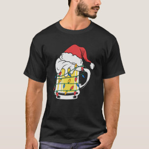 Camiseta Adultos do grupo natalino da família Beer Lover