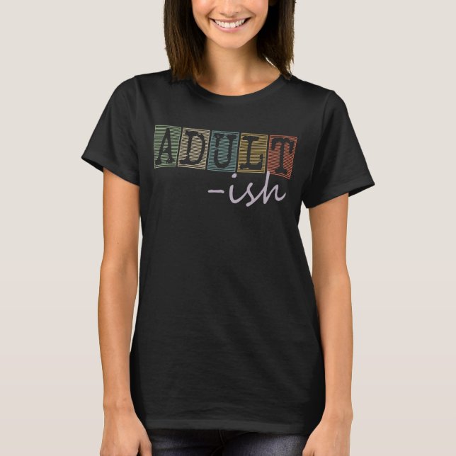 Camiseta Adultos Engraçados Dizendo Estilo Vintage Novelty  (Frente)