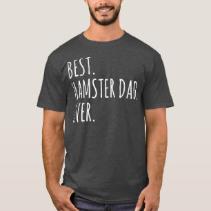Camiseta Adultos Engraçados Melhor Pai De Hamster
