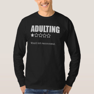 Camiseta Adultos Não Recomendam Adultos