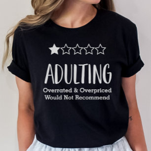 Camiseta Adultos Não Recomendariam Camisa, Coisa Engraçada