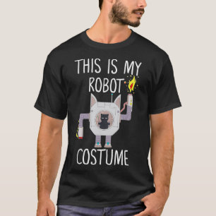 Camiseta Adultos Robóticos Robóticos de Engenheiro Futuro